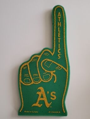 Oakland Athletic's Foam Finger GUC